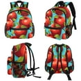 thumbnail image 4 of Apple Cute Adjustable Shoulder Strap Backpack with Large Capacity, Printed Design, Lightweight, 4 of 6