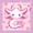 Hot Pink, variant on Manfei Amphibian Axolotl Print Fitted Sheet Full,Cartoon Animal Bed Set,3-Piece,1 Fitted Sheet and 2 Pillowcases