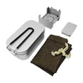 thumbnail image 2 of Ensemble de Boîte à Lunch pour Réchaud de Camping Réchaud à Combustion Réchaud de Camp Acier Inoxydable Mini Réchaud Pliant Boîte Bento pour Camping Cuisson Style A, 2 of 10