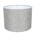 thumbnail image 1 of HEALEEP Small Lamp Shade Grey Fabric Round Shade For Office Use 1Pack, 1 of 8