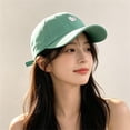 thumbnail image 5 of HuangHuanChen Unisex Baseball Caps Lover Heart Embroidery Summer Sunshade Hat Sun Caps Student's Versatile Visor Hat Baseball Caps Daily Wear, 5 of 6