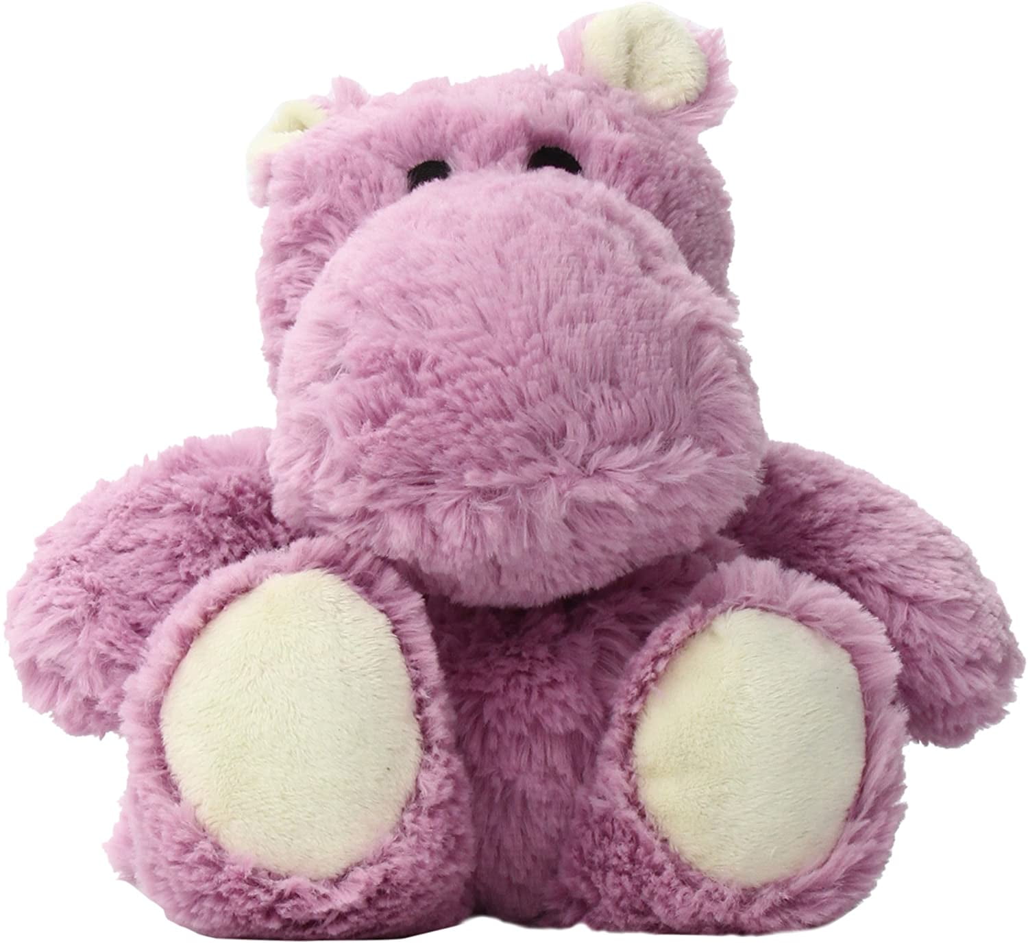 Warmies Microwavable French Lavender Scented 20" Plush Neck Wrap Hippo 