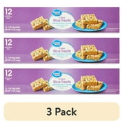 (3 pack) Great Value Crispy Rice Treats with Rainbow Candy Coated Chocolaty Chips, 12 oz, 12 Count