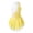 Yellow, variant on iiniim Girls Sequins Floral Sleeveless Roller Figure Ice Skating Dress Gymnastic Leotard Ballet Dance Skirt Lake Green 14