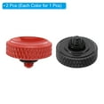 thumbnail image 3 of Camera Shutter Button, 2 Pack Soft Shutter Release Button Camera Button Carved, Red Black, 3 of 6