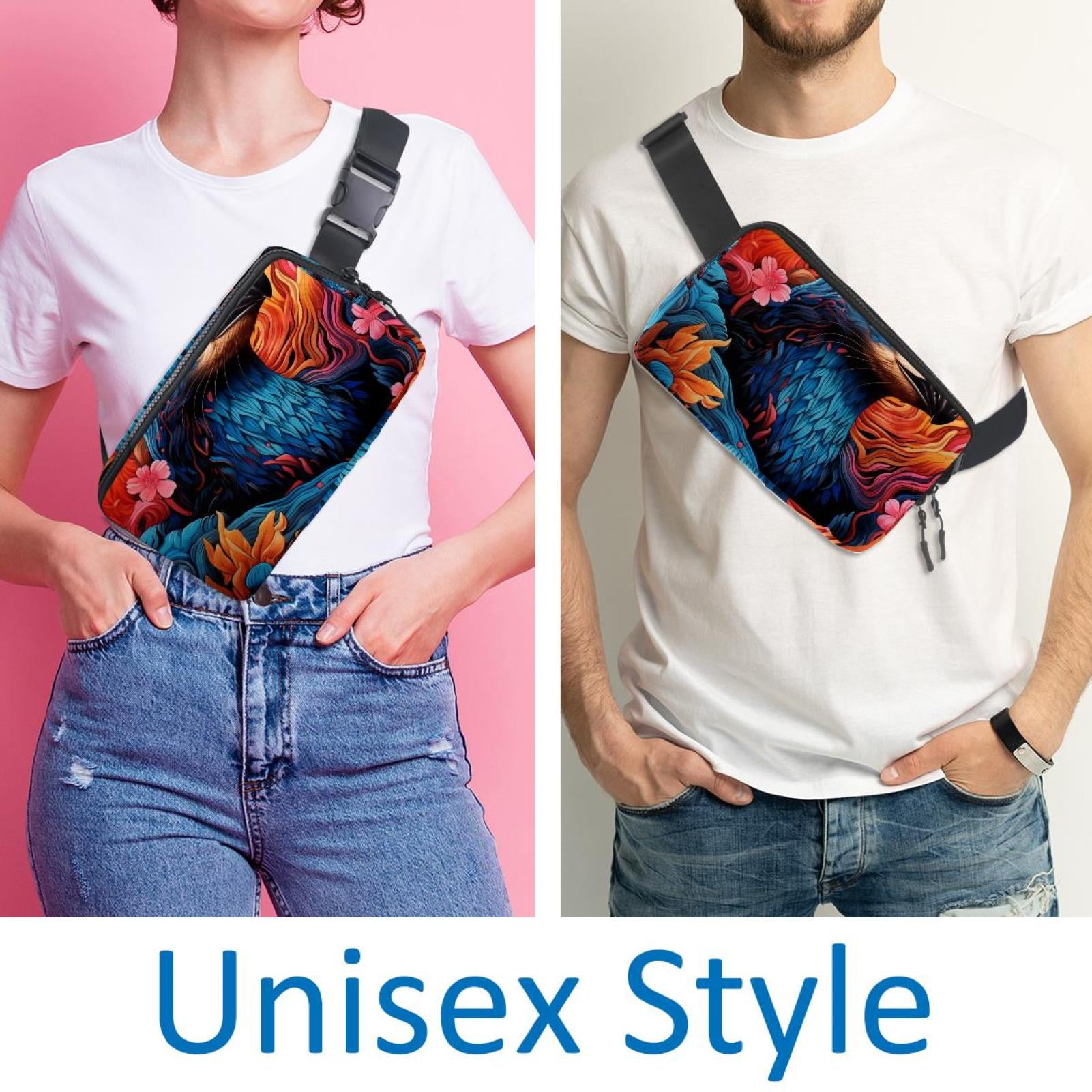 Platypus Lightweight Adjustable Running Belt with Extension Strap - Unisex Fanny Bag Crossbody Bag Cross Body Bag