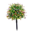thumbnail image 2 of Flores artificiales Flores Estaca decorativa Flores decorativas Flores coloridas Patio de jardín al aire libre Decoración vitalicular Planta Floral, 2 of 8