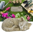 thumbnail image 3 of Monument Commémoratif pour Chat, Pierre Mémoire en Résine pour Animaux de Compagnie, Résistant aux Intempéries pour Usage Extérieur, Gravez la Mémoire de Votre Animal de Compagnie, 3 of 7