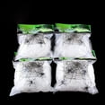 thumbnail image 4 of KeirineCC 20g Ultra Stretchy Halloween Spider Web Decoration with Creepy Plastic Spiders,Indoor Outdoor Garden,Large,Party Supplies,1 PCS Haunted House Scene Props,Cobweb Home Decor (White), 4 of 9