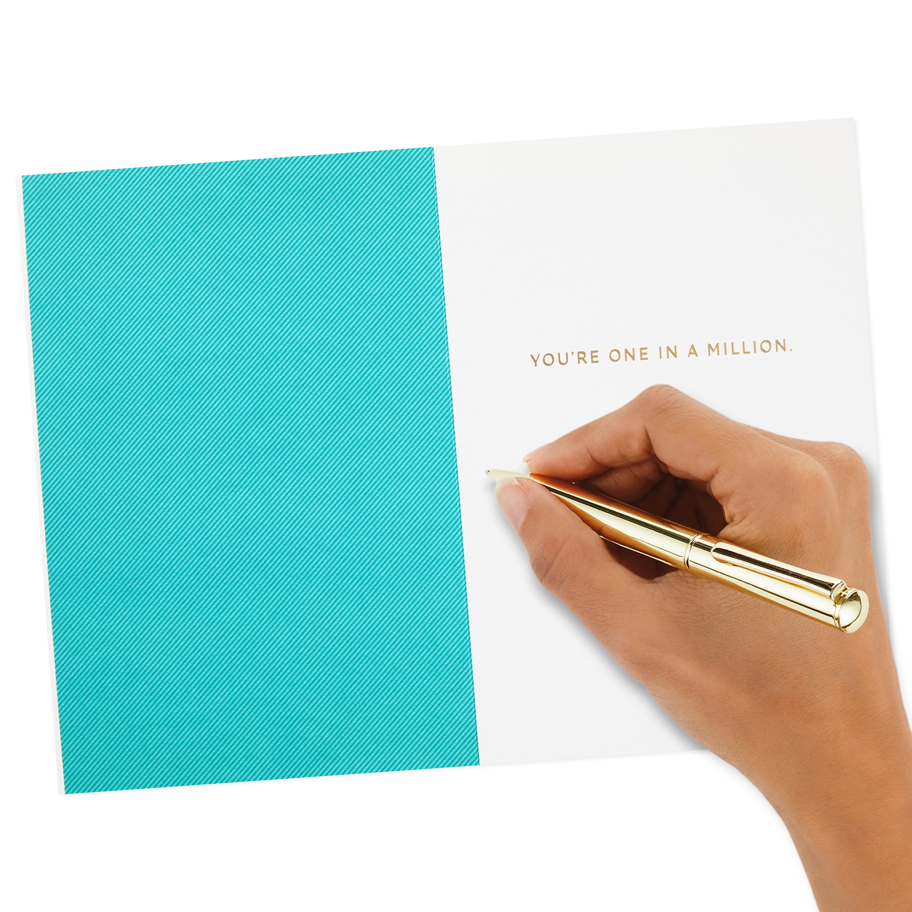 Hallmark Signature Studio Collection Thank-You Greeting Card (Gemstones)