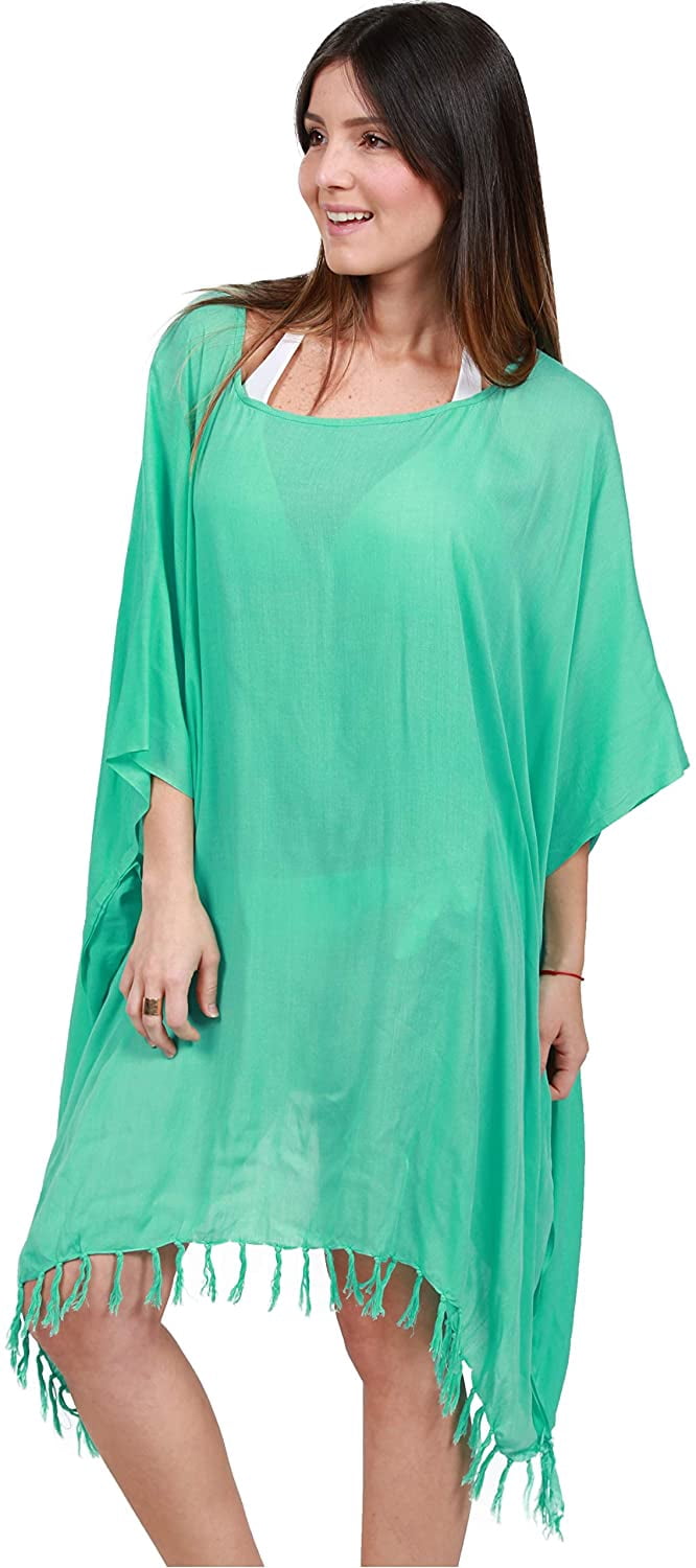 INGEAR Beach Cover Up Poncho Tunic Tie 