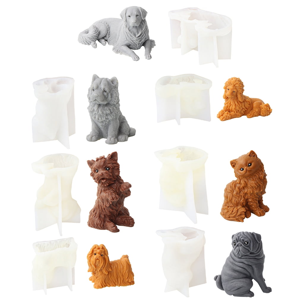Animal Mold for Making Silicone Resin Ornaments Epoxy Mold for Making Soaps Craft