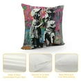 thumbnail image 4 of Orinice Graffiti Art Graphic Decorative Pillow Cover for Home Couch Living Room 24x24in, 4 of 5