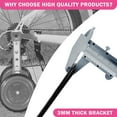 thumbnail image 5 of Bicycle Training Flash Wheels, Children's Bike Stabilizers Support Wheels Bike Steel Frame for 12 14 16 18 20 Inch Kids Riding Safety Equipment, 5 of 5