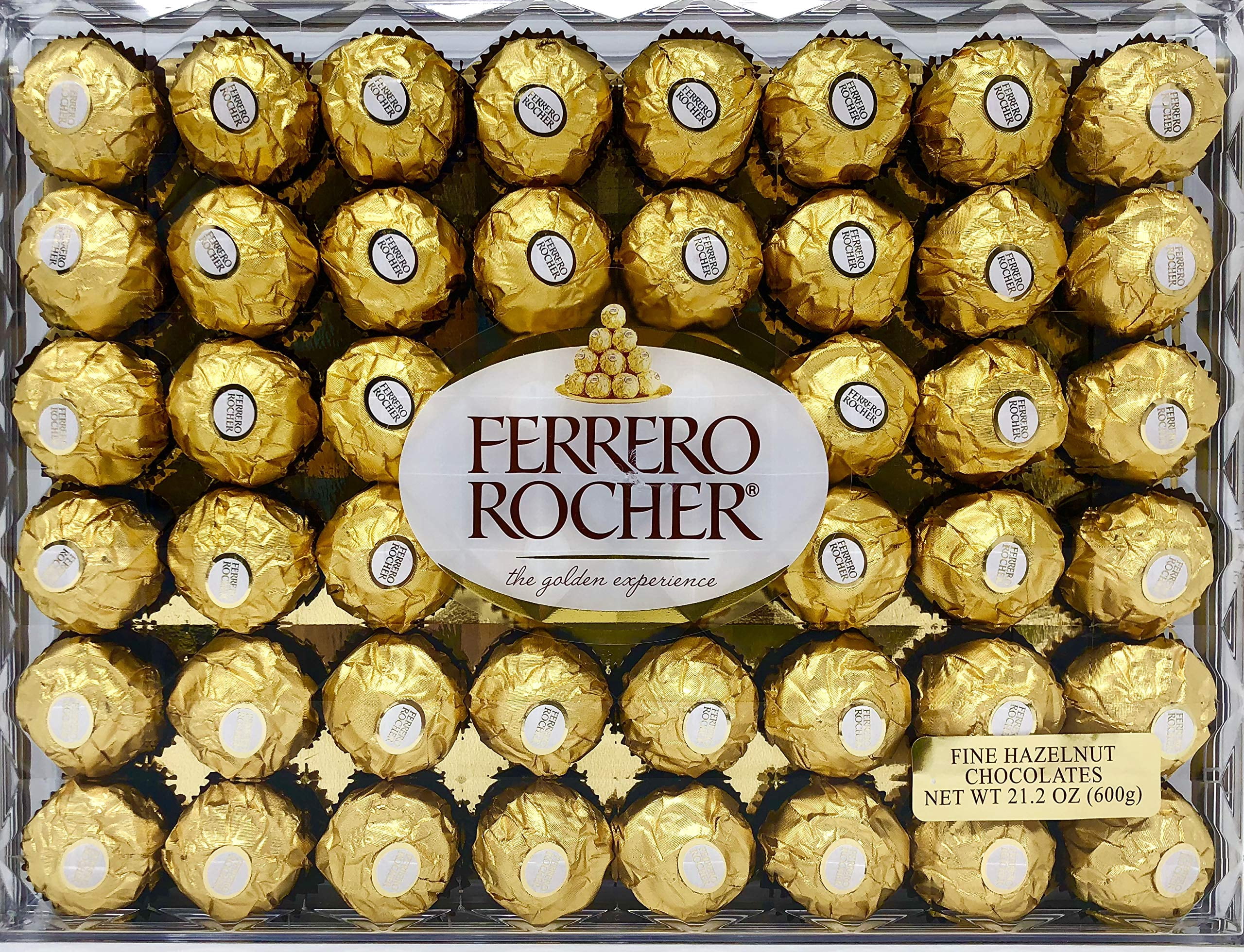 Ferrero Rocher, Gourmet Hazelnut Milk Chocolate Gift Box, 16 ct, 7