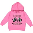 thumbnail image 2 of Inktastic I Love Racing Rally Flags Girls Toddler Hoodie, 2 of 4