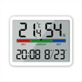 thumbnail image 3 of 8280 el Reloj Digital Simple y Delgado Se Puede Montar en la Pared Lcd Reloj Electrónico Multifunción de Temperatura y Humedad, 3 of 5