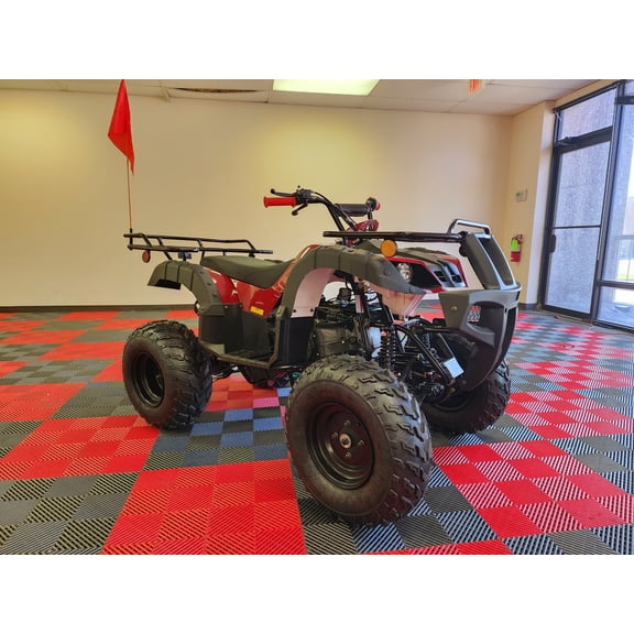 Trailmaster Blazer i200R 48V Electric Go Kart, Lithium Battery, 27 MPH Max Speed, Ages 10–14 (Red)