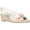 Watercolor Floral Fabric, variant on Bella Vita Kimora Wedge Sandals (Women)