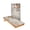 Add Carrying Case, variant on Skip's Garage | Vintage Black And White American Flag Cornhole Boards | Includes (2) Boards | NO Bags | LED Lights