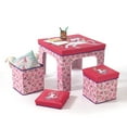 thumbnail image 2 of Nickelodeon JOJO Siwa Collapsible Storage Ottoman Table and Chair Play Set, 2 of 6