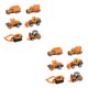 thumbnail image 4 of Vogacara Coche de juguete de aleación de 6 piezas, vehículos de transporte portátiles alimentados por fricción, conjunto educativo para niños y Type1 NO1 Vogacara CBP185128, 4 of 6