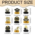 thumbnail image 3 of Graduation Honeycomb Table Centerpieces Set, Congrats Grad Decorations, Honeycomb Centerpieces for Graduation Party, B, 3 of 5