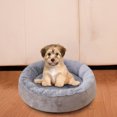 thumbnail image 1 of LSLJS Tapis pour Chien Épais et Chaud, Amovible et Lavable, Chenil Rond, 1 of 8