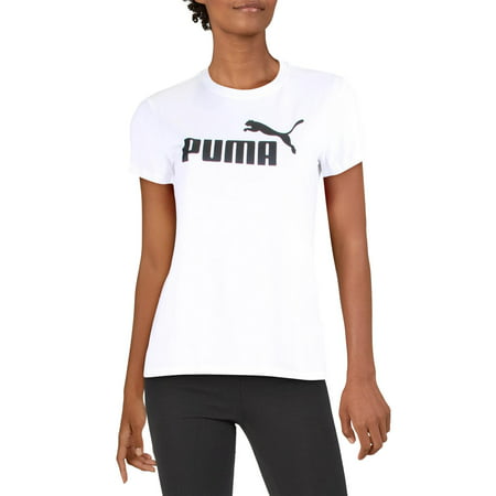 Puma Womens Amplified Fitness Yoga T-Shirt White L