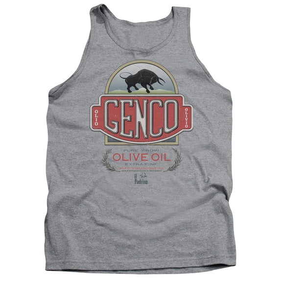 Godfather Genco Olive Oil Adult Tank Top Athletic Heather