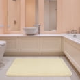thumbnail image 2 of Alfombra de baño American Soft Linen, 54 x 81 cm, mullida y antideslizante, color beige, 2 of 7