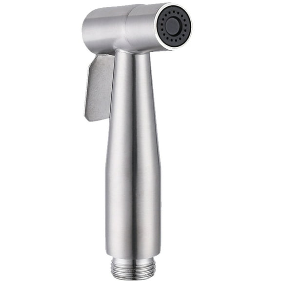 Hand-held bidet sprayer, adjustable toilet water pressure, with bidet hose