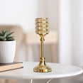 thumbnail image 1 of candeliere con cubierta de cristal, candelero de cristal candelero para de comedor de critorio, boda, decoración Cilindro L Colco Candelero de mesa, 1 of 7