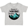 thumbnail image 3 of Inktastic Daddy's Hiking Buddy with Mountains and Trees Boys or Girls Toddler T-Shirt, 3 of 5