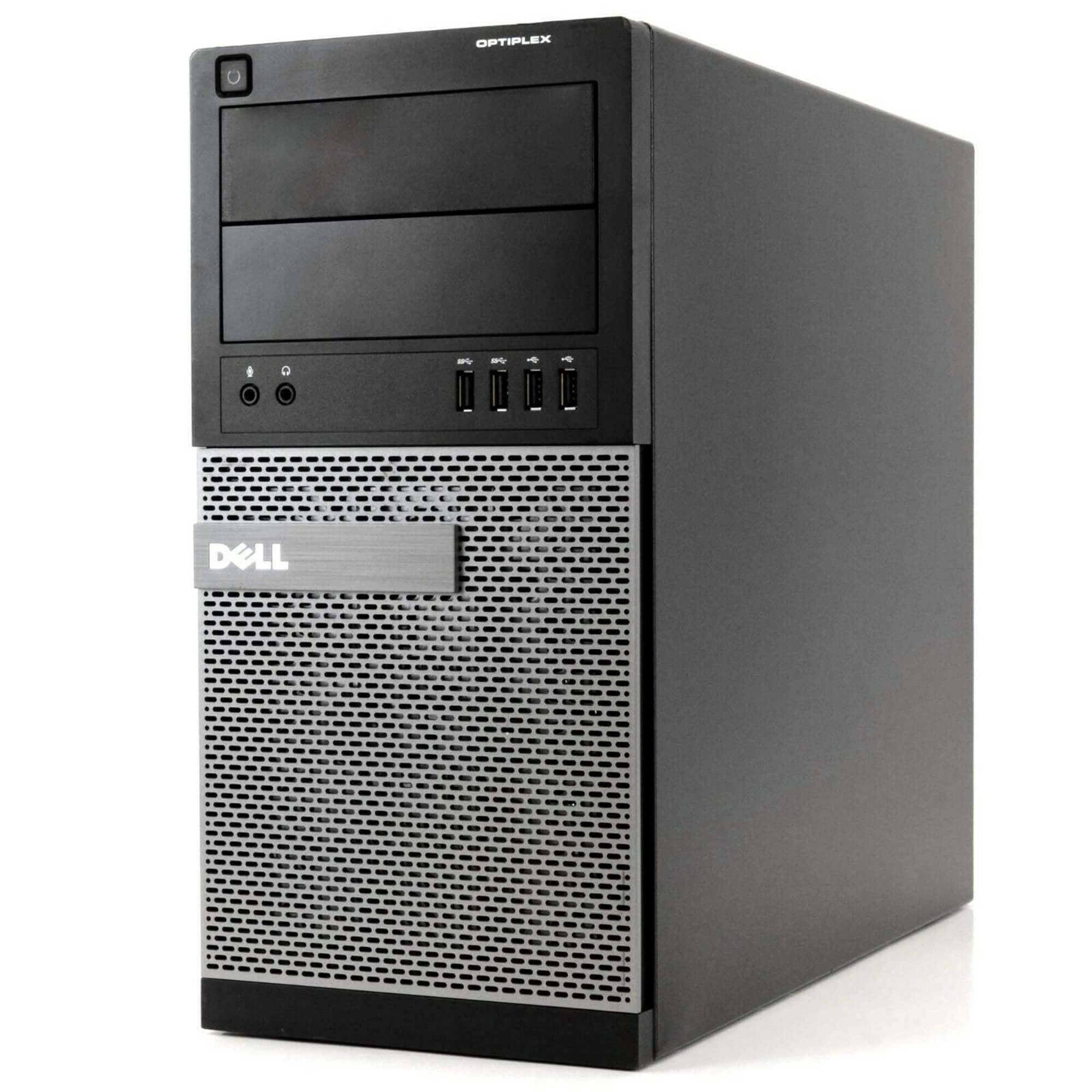 Dell Optiplex 9020 Tower Computer Intel Core i7 4770 8GB 1TB HDD DVD  Windows 10 Home New Keyboard, Mouse,Power cord,WiFi Adapter Refurbished