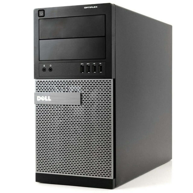 Dell Optiplex 9020 Tower Computer Intel Core i7 4770 8GB 250GB HDD DVD Windows 10 Home New Keyboard, Mouse,Power cord,WiFi Adapter Refurbished