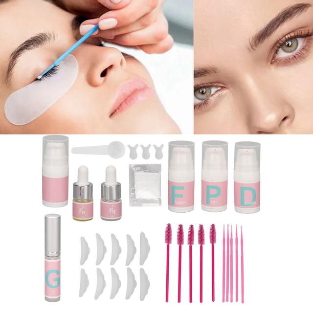 Kit de Laminación de Cejas, Kit de Elevación de Tinte de Pestañas Líquido de 37 ml de 37 ml para el HOGAR PARA MUJERES
