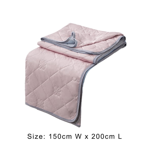 Qholemyo 60x79in Soft Quilt Summer Quilt Lightweight Bed Quilt Blue Purple Blanket All Season