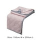 thumbnail image 3 of Cobertor de cama doble rosa, para todas las estaciones, 60x79 pulgadas, enfriamiento de verano, 150x200 cm, 3 of 8