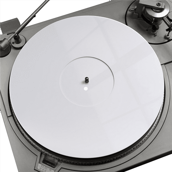 300mm X 3mm Acrylic Slip Mat for Phonograph Turntable Vinyl Anti-Static Practical Disc Player LP Mat Vinyl Record Pad,A