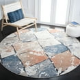 thumbnail image 2 of Safavieh  Coppertone Hugborg Abstract Distressed Rug 8' x 10' 8' x 10' Indoor Living Room, Bedroom, Dining Room Rectangle, 2 of 9