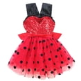 thumbnail image 2 of Girls Ladybug Costume Tutu Dress Halloween Christmas Fancy Dress Outfit, 2 of 6