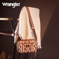 thumbnail image 3 of Bandolera Montana West Wrangler Boho Aztec para mujer, marrón, 3 of 6