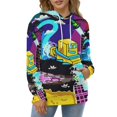 thumbnail image 4 of Geometry Dash Hoodie 3D Print Pullover Hooded Long Sleeve Sweatshirts Tops Blouse with Pocket for Mens Womens, 4 of 7