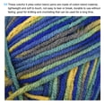 thumbnail image 3 of Unique Bargains Cotton Blend Colorful Blue Yarn, 5 Pack, 50g Each, 3 of 8