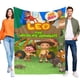 thumbnail image 1 of Leo Guardia de Vida Silvestre anti-pilling, suave, ligera, esponjosa y acogedora de lujo para hogar y cocina – Perfecta para niños y adultos, 100 x 150 cm, 1 of 6