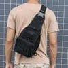 AGPtek Outdoor Tactical Shoulder Backpack Military & Sport Bag Pack Daypack for Camping/Hiking/Trekking Black