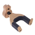 thumbnail image 1 of Colgador Soporte para montaje en pared Soporte para gancho para guitarra Guardián Bloqueo automático con forma de guitarra Base de madera maciza para guitarras acústicas eléctricas Instrumento de cuer Tomshoo Colgador, 1 of 5