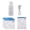 White, variant on Riousery Electric Vacuum Pump with 5 Storage Bags Travel Home Space Saver Rechargeable Portable, 5in / 12.8cm, Black