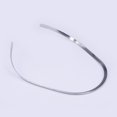 thumbnail image 2 of 6 pc Tarnish Resistant 201 Stainless Steel Choker Necklaces Rigid Necklaces Stainless Steel color 130x6 inch(15cm), 2 of 2